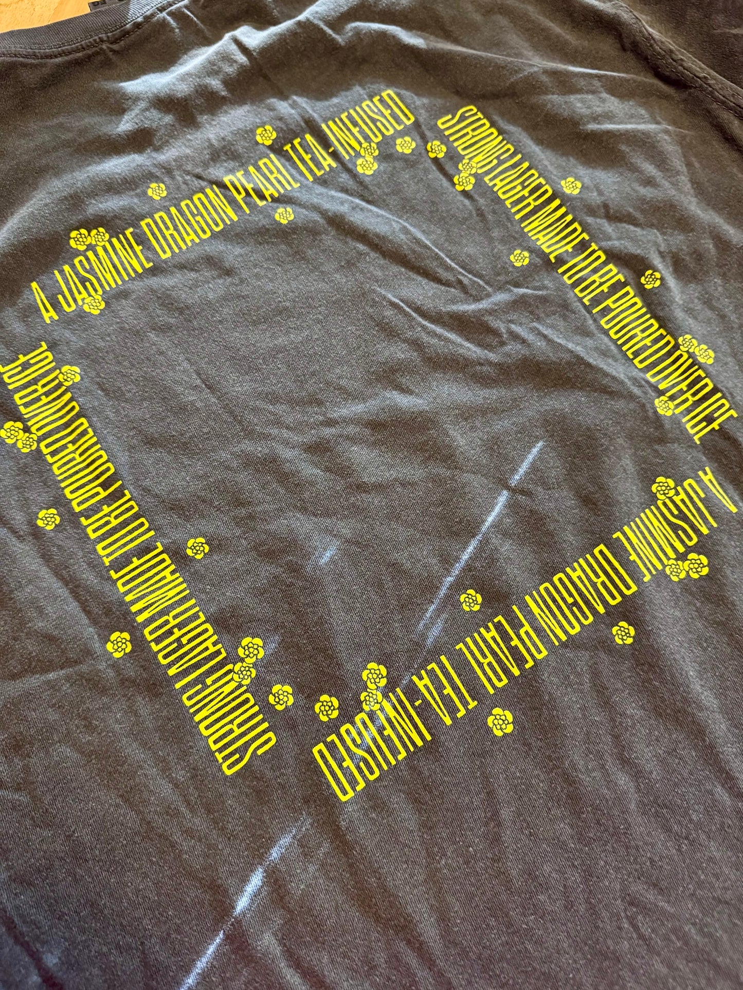 Kaiju Cut and Sew | Screen Printed | Unisex | Comfort Colors Gray | “Eastern Philosophy” T-Shirt