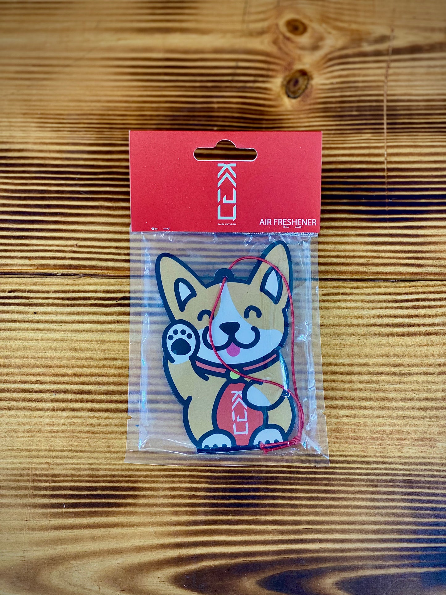 Kaiju Cut and Sew Waffles The Corgi Air Freshener | Coconut Scent