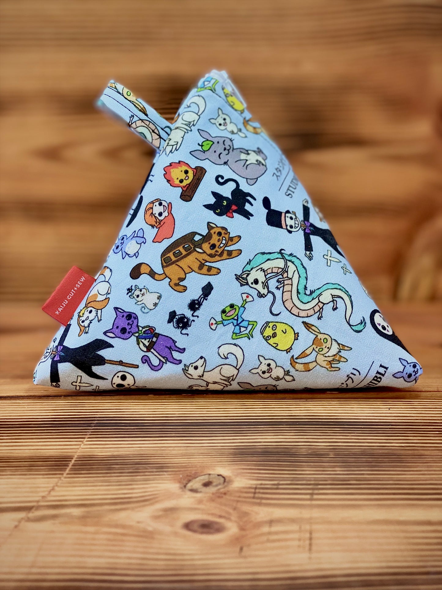 Kaiju Cut and Sew Ghibli Dicebag | Handmade in Austin, Texas