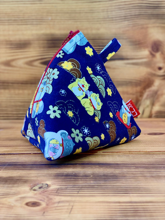 Kaiju Cut and Sew Golden Cats Dicebag | Handmade in Austin, Texas