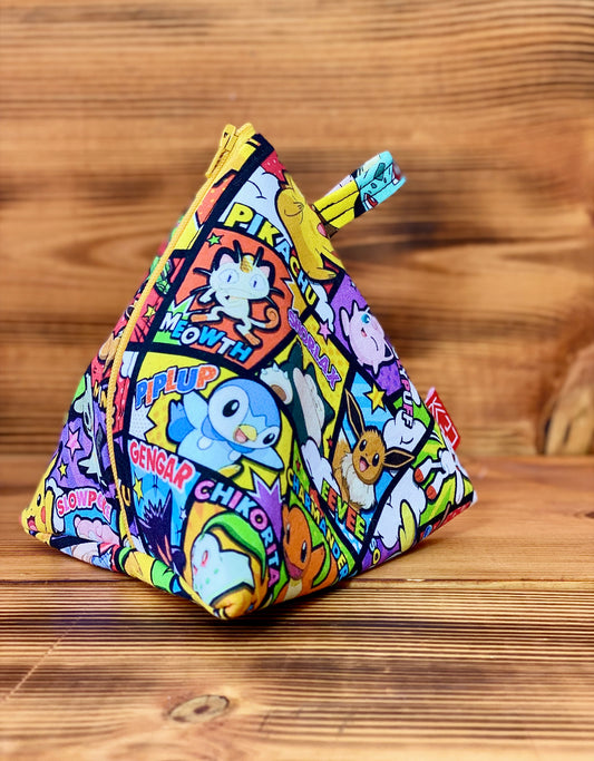 Kaiju Cut and Sew Pokémon Dicebag | Handmade in Austin, Texas