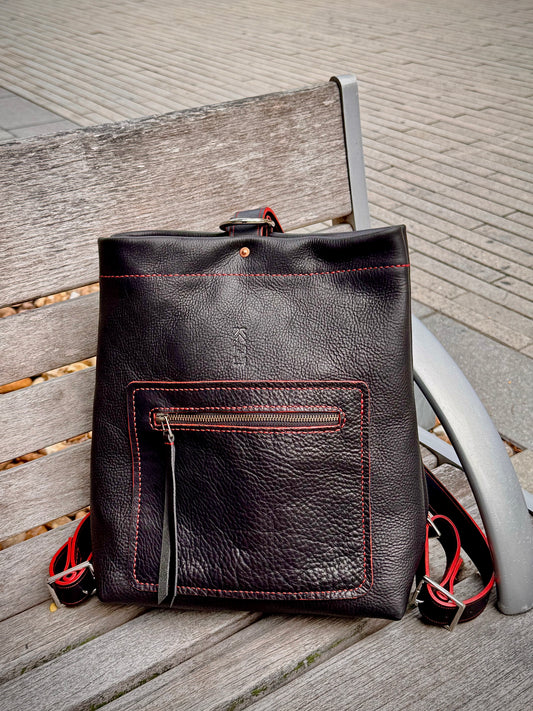 custom leather backpack purse in texas Backpack, Men's Brown Leather Laptop from Satchel & Page out and about Women Vintage Genuine Leather Backpack,